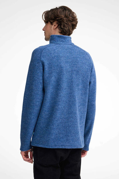 Ivanhoe Knitted in Sweden - Danny FZ | wollen herenvest met rits