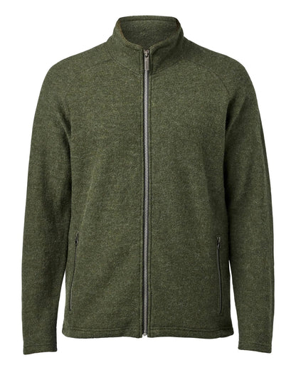 Ivanhoe Knitted in Sweden - Danny FZ | wollen herenvest met rits