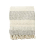 Klippan - Freja | plaid van Zweedse wol Grey