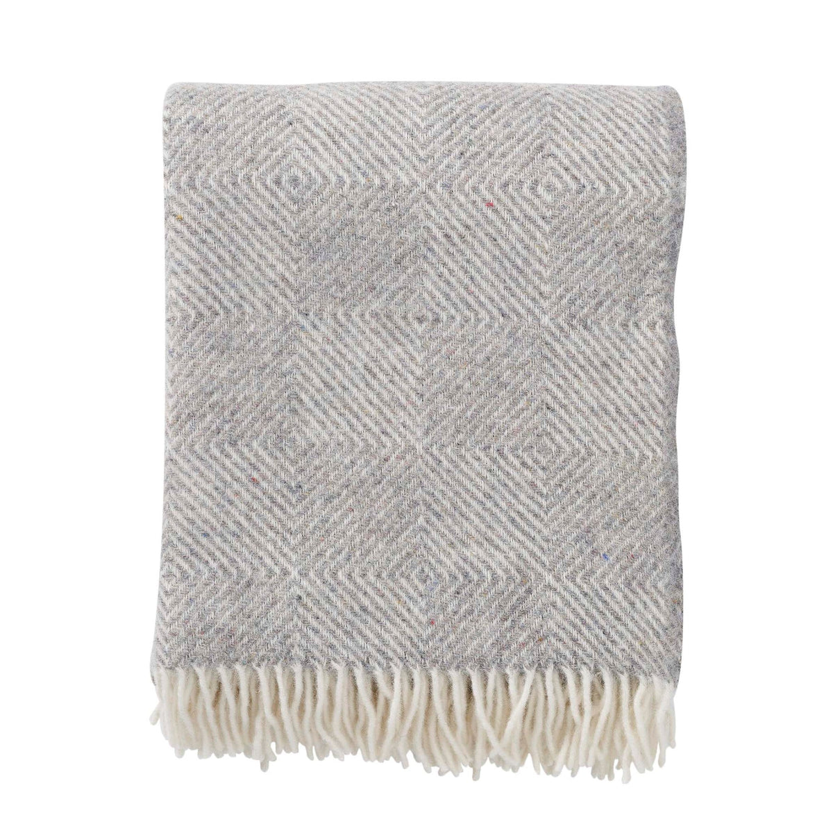 Klippan - Gooseye | plaid van gerecyclede wol Grey 130x200 cm.