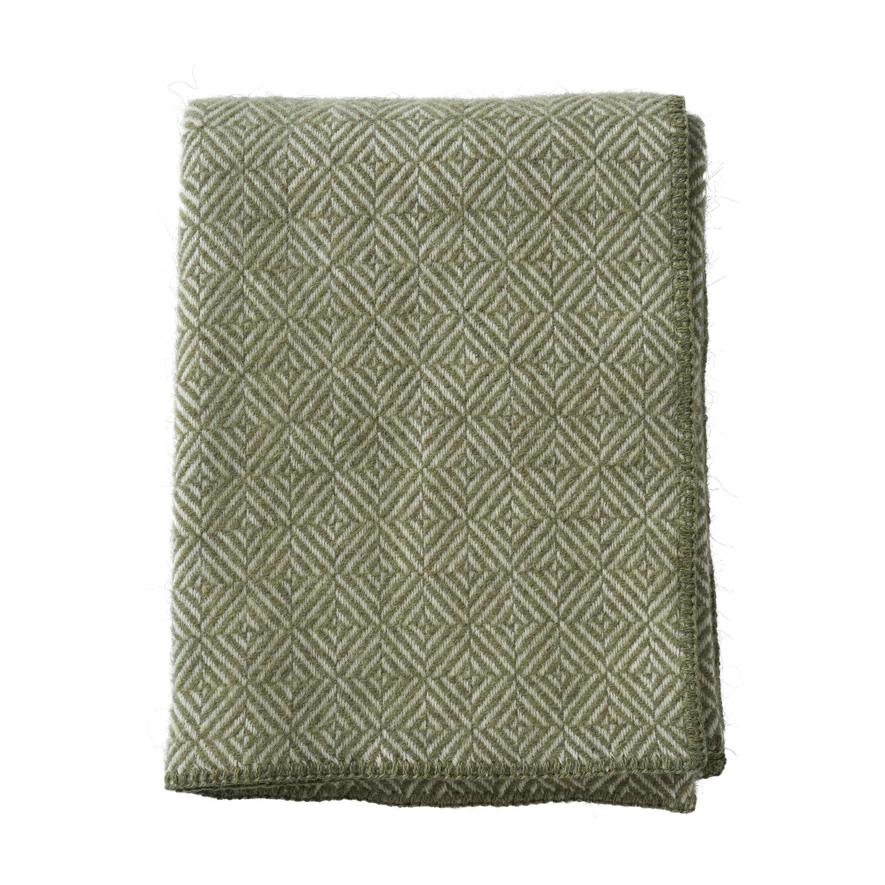 Klippan - Diamonds | wollen plaid Green