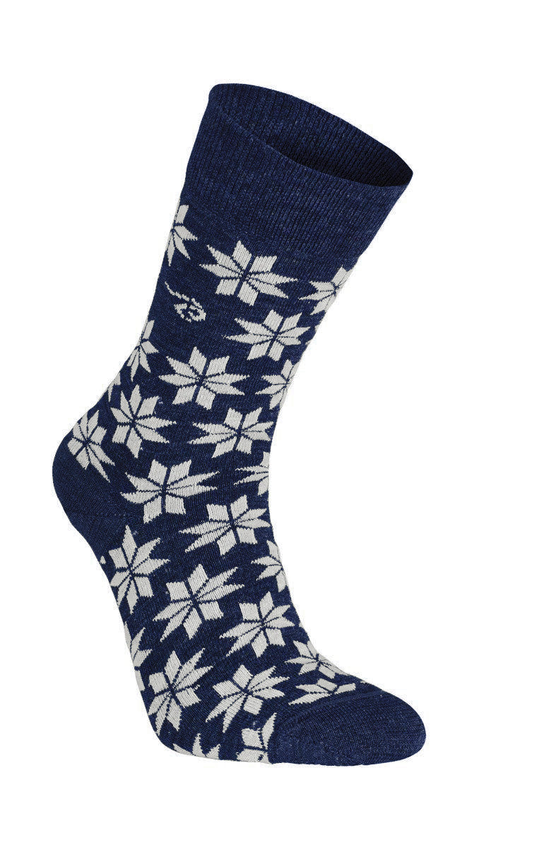 Ivanhoe of Sweden - Wool sock Snowflake | woolen socks