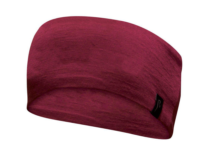 Ivanhoe Knitted in Sweden - Underwool headband | wollen hoofdband Royal cherry