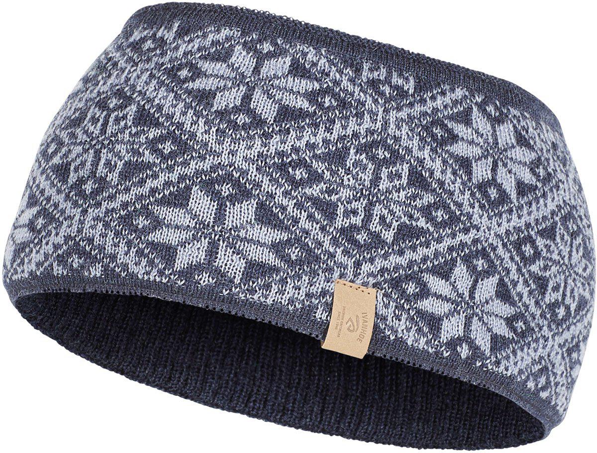 Ivanhoe Knitted in Sweden - Freya headband | wollen hoofdband Forever blue