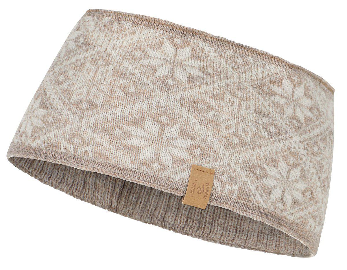 Ivanhoe Knitted in Sweden - Freya headband | wollen hoofdband Sand