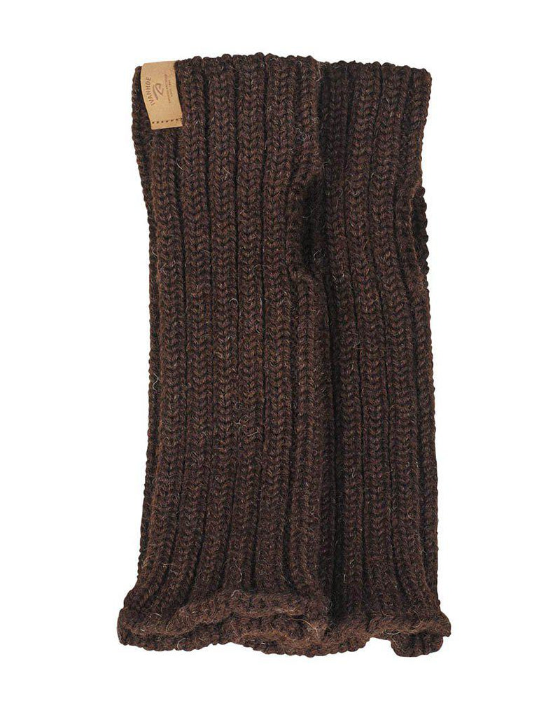 Ivanhoe Knitted in Sweden - NLS gaters | wollen polswarmers Coffee bean