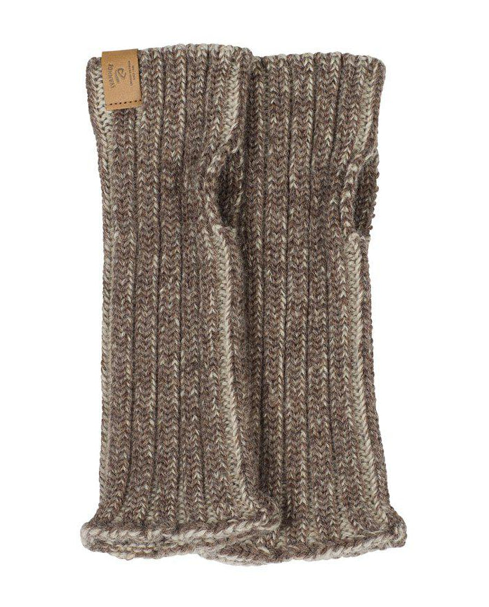 Ivanhoe Knitted in Sweden - NLS gaters | wollen polswarmers Birch Mouliné