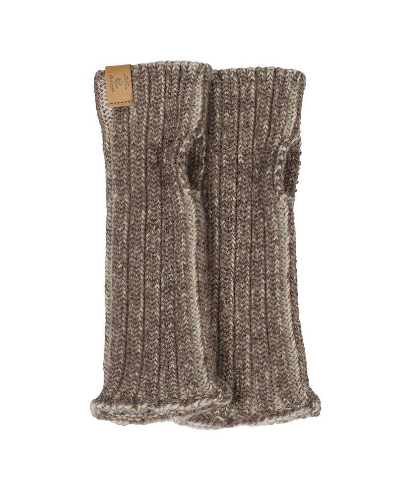 Ivanhoe Knitted in Sweden - NLS gaters | wollen polswarmers Birch Mouliné