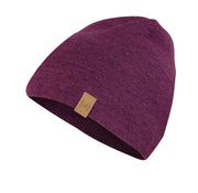 Ivanhoe Knitted in Sweden - Junior uni hat Slim | kindermuts van merinowol Purple