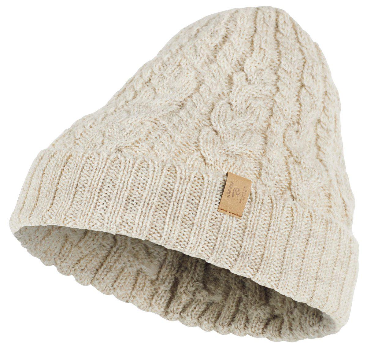 Ivanhoe Knitted in Sweden - NLS Cable hat | wollen muts Birch