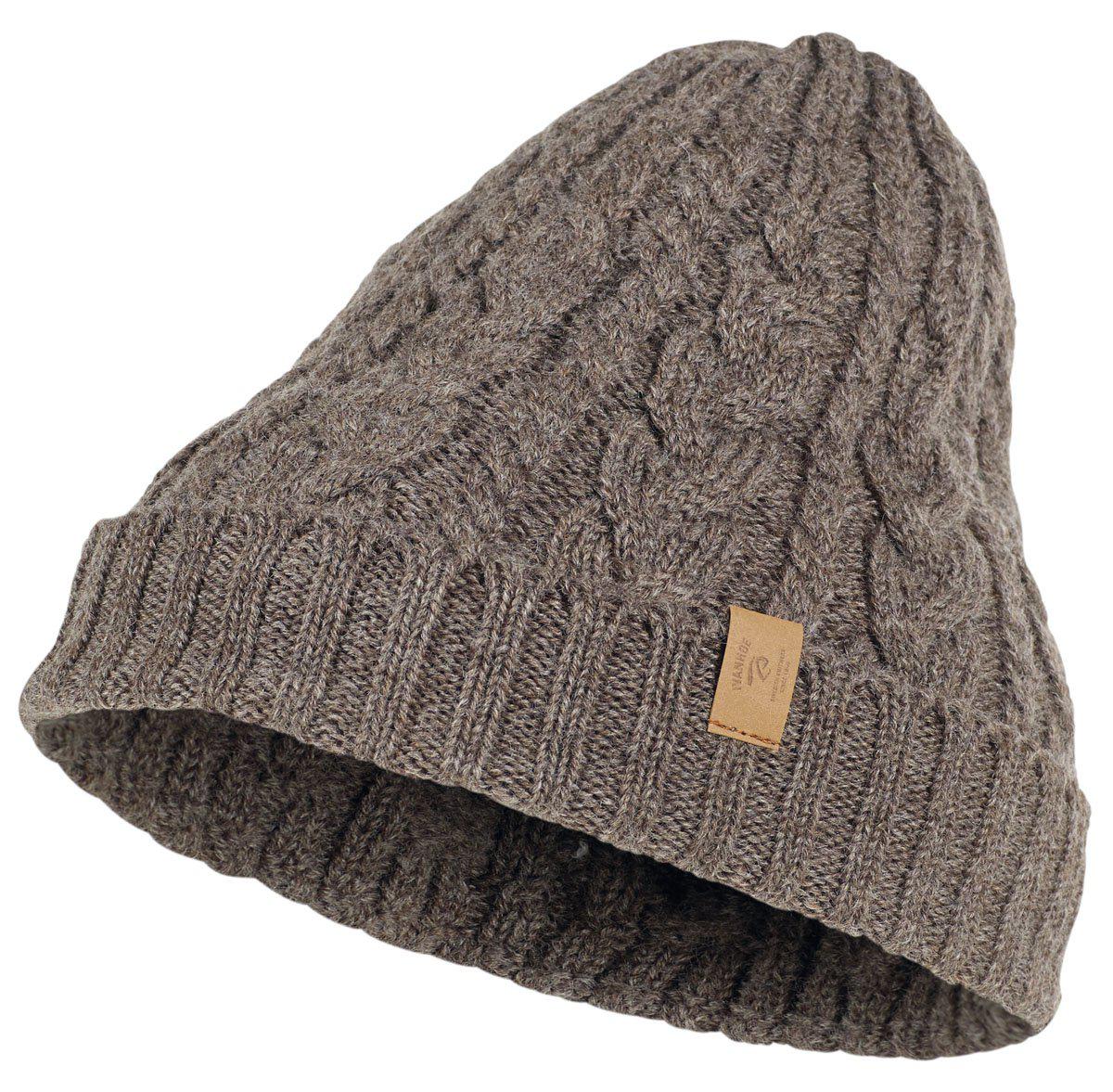 Ivanhoe Knitted in Sweden - NLS Cable hat | wollen muts Nutmeg