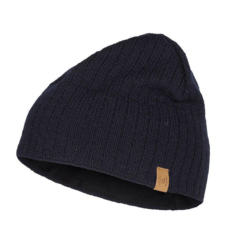 Ivanhoe Knitted in Sweden - Stormy hat WB | wollen muts Navy