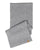Ivanhoe Knitted in Sweden - Gelu scarf | sjaal van merinowol Grey marl
