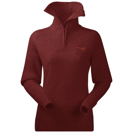 Bergans of Norway - Ulriken | Merino wool women's sweater with turtleneck