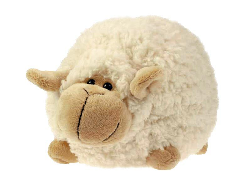 Gerkimex - Pluche schaap Soft 25cm | knuffel schaap Wit