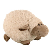 Gerkimex - Pluche schaap soft curly 35cm | knuffel schaap Wit