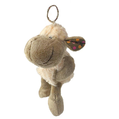 Gerkimex - Plush sheep bag hanger curly