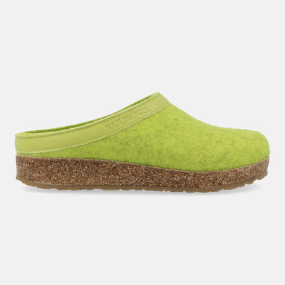 Haflinger - Grizzly Torben | Slip-on slipper with cork sole