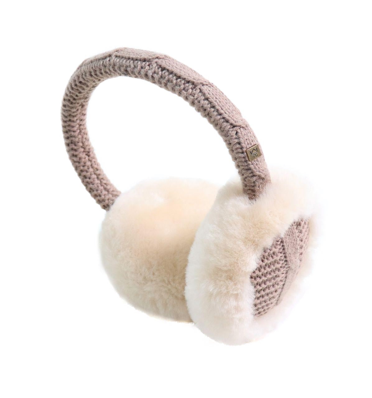 Kaiser - ear warmers Knit | lambskin ear muffs