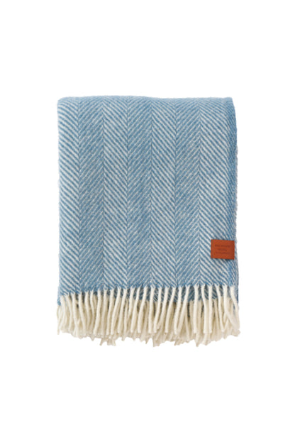 Klippan - Herringbone | blanket with recycled wool