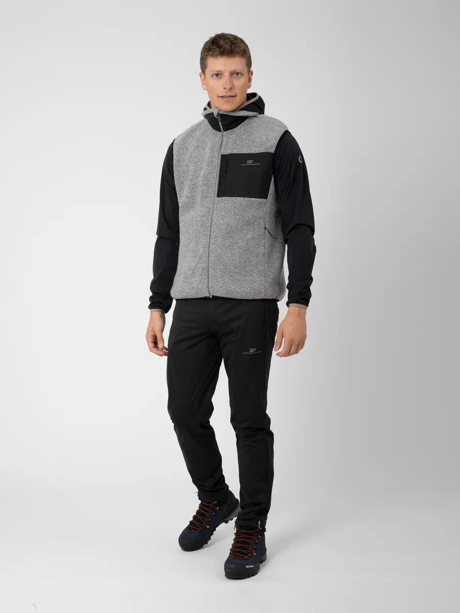 2117 of Sweden - Skord Pile vest | wollen heren bodywarmer