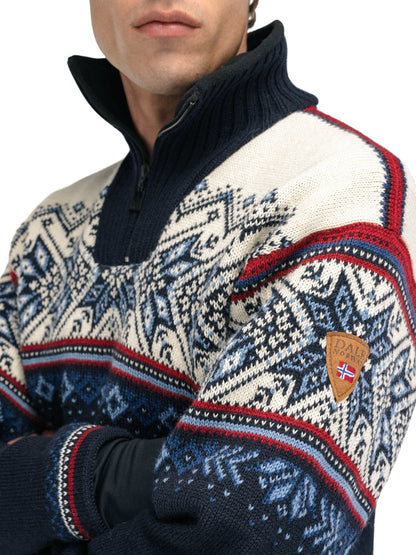 Dale of Norway - M Vail Windproof Pullover | Wollpullover mit Futter