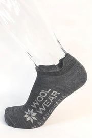 Woolwear - HOS footies | sokken van merinowol Grey