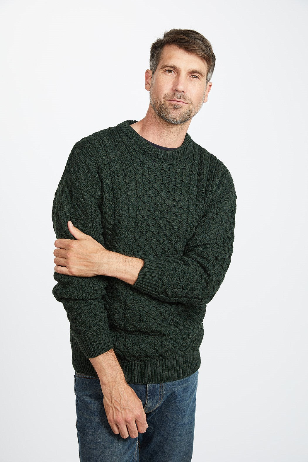 Aran Woollen Mills - A823 | wollen trui (unisex)