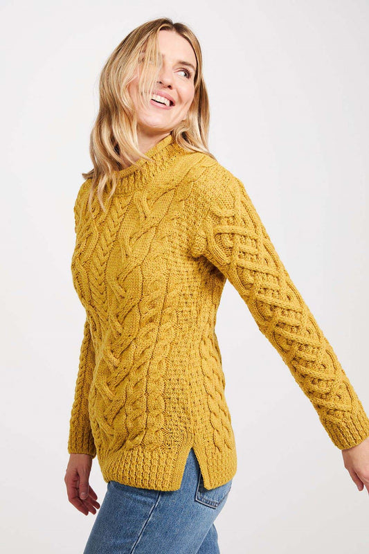 Aran Woolen Mills - B148 | women's wool sweater