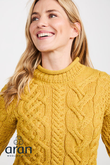 Aran Woolen Mills - B148 | women's wool sweater
