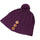 Aran Woollen Mills - B595 | wool hat with pompon and buttons