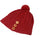 Aran Woollen Mills - B595 | wool hat with pompon and buttons