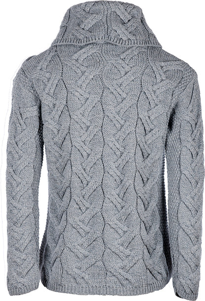 Aran Woollen Mills - B692 | Damenpullover aus Merinowolle