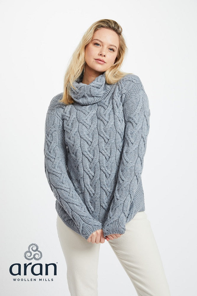 Aran Woollen Mills - B692 | women's merino wool sweater