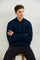 Aran Woollen Mills - B722 | wollen trui met rits