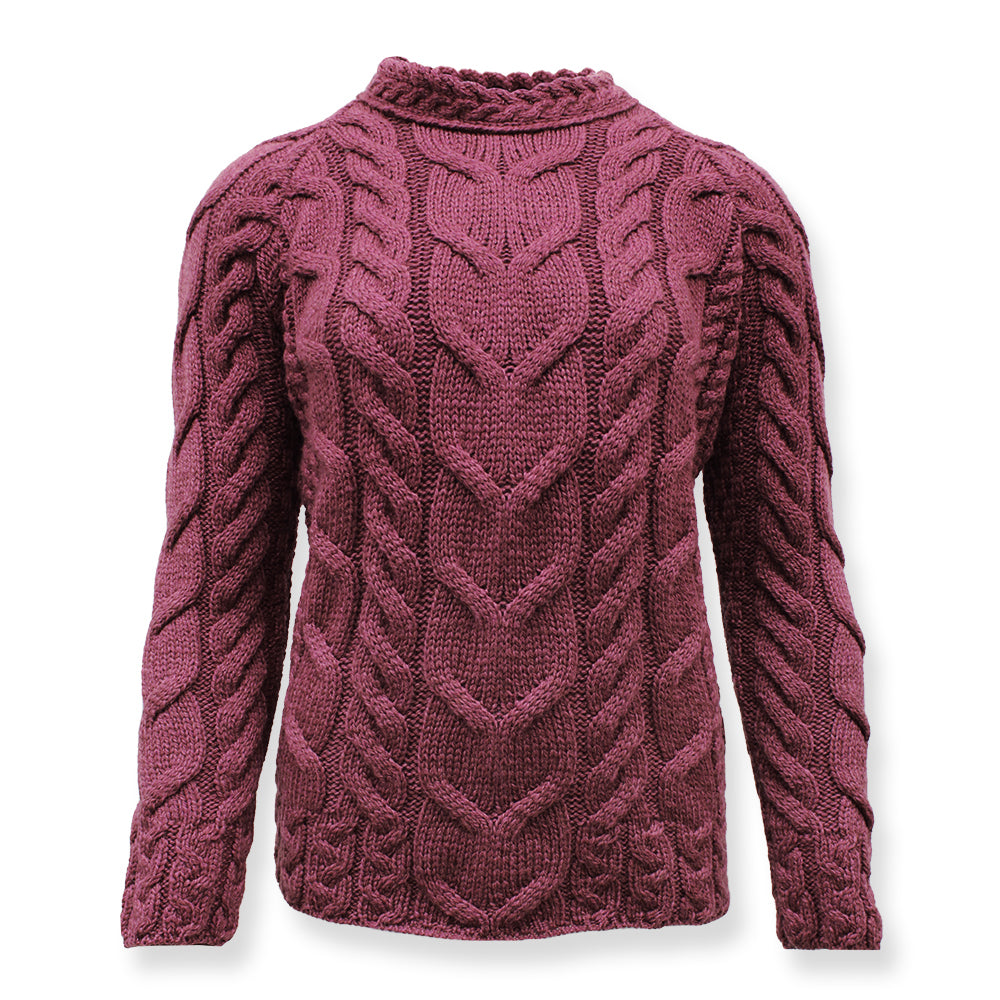 Aran Woollen Mills - B951 | women's wool sweater