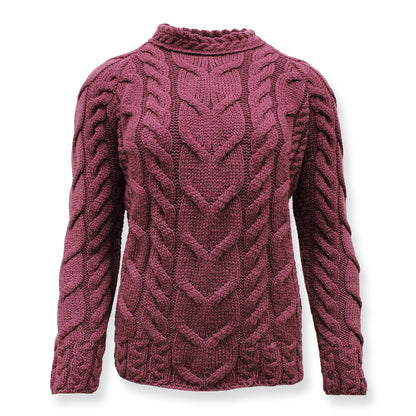 Aran Woollen Mills - B951 | Wollpullover für Damen