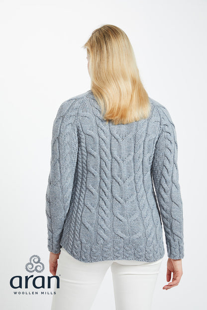 Aran Woollen Mills - B951 | Wollpullover für Damen