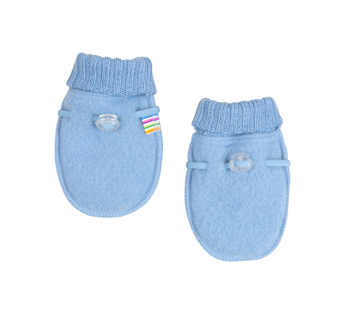 JOHA - Baby Mittens | wollen baby wantjes Blue