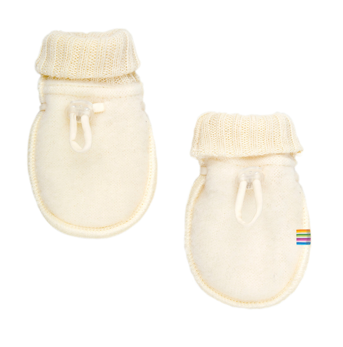 JOHA - Baby Mittens | wollen baby wantjes Nature 68-74
