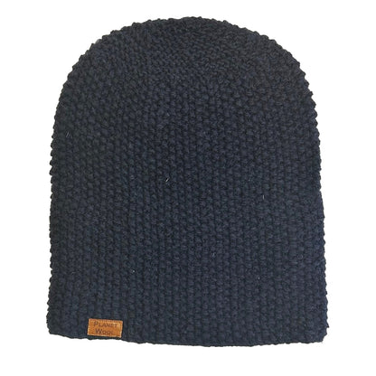 Planet Wool - Beanie Barley | wollen muts Blue