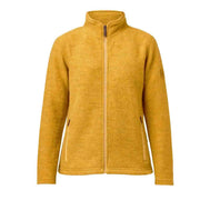Ivanhoe Knitted in Sweden - Beata FZ | wollen damesjack Autumn blaze