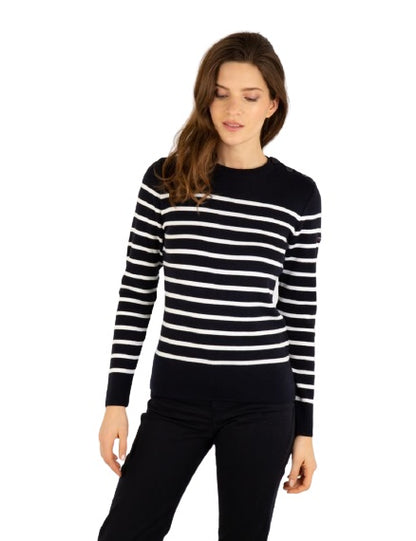 Armor-Lux - Briac | striped women's wool sweater