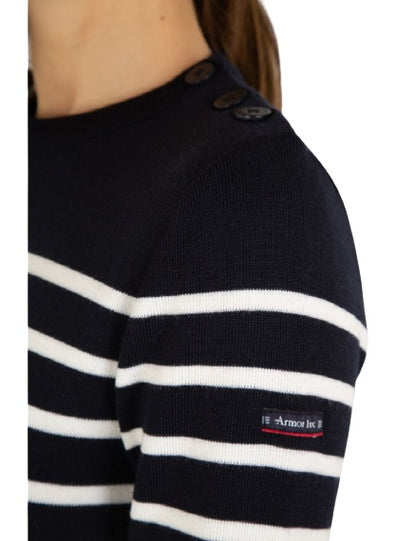 Armor-Lux - Briac | striped women's wool sweater
