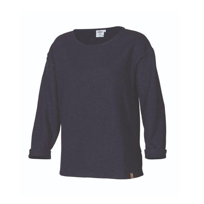 Ivanhoe Knitted in Sweden - Bystad Solid | wollen damestrui Navy