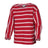 Fiery red striped