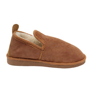 Texelana Skil | hoge pantoffel van schapenvacht Cognac