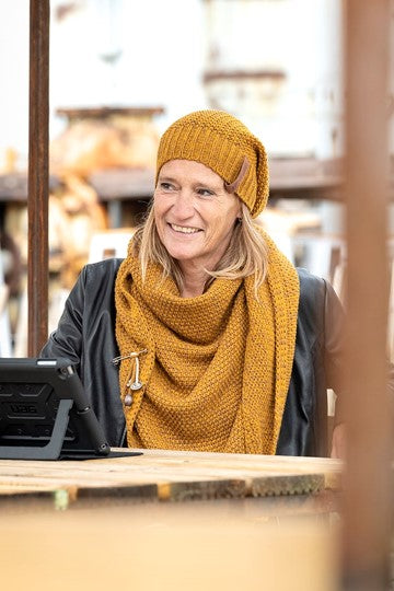 Knit Factory - Coco beanie | gebreide muts