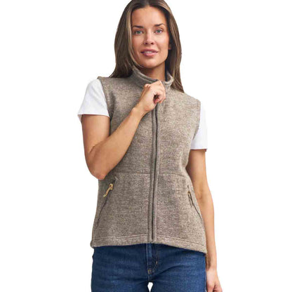 Ivanhoe Knitted in Sweden - NLS Coco Vest | wollen dames bodywarmer