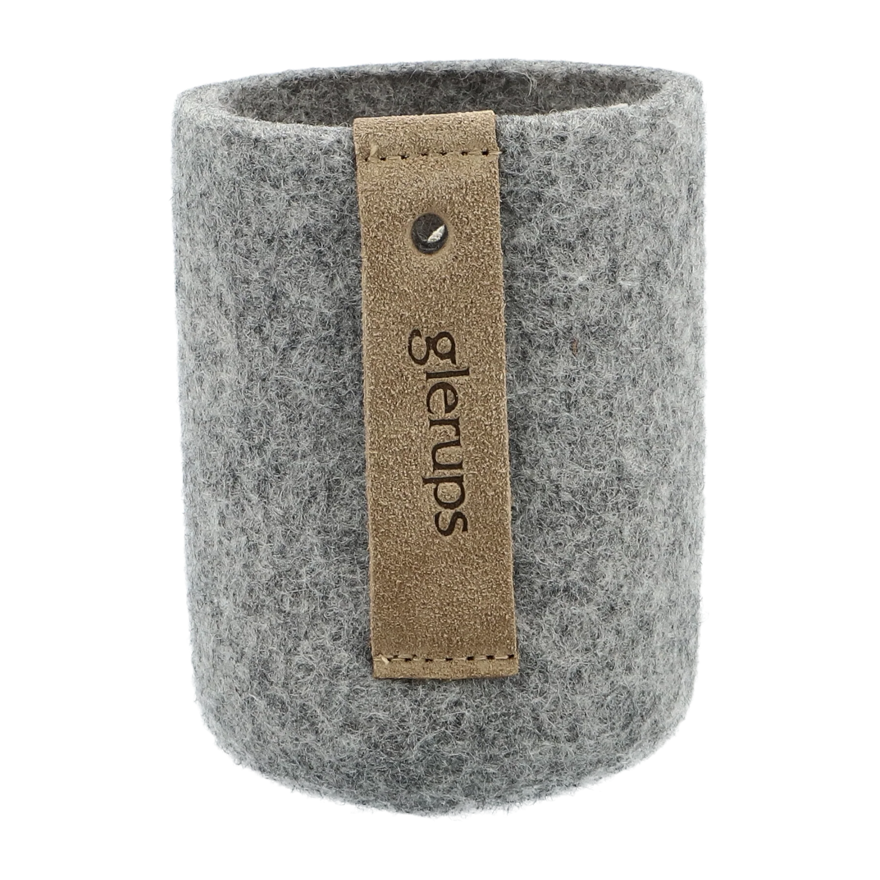 Glerups - Coozie | bekerhouder van gevilte wol Grey
